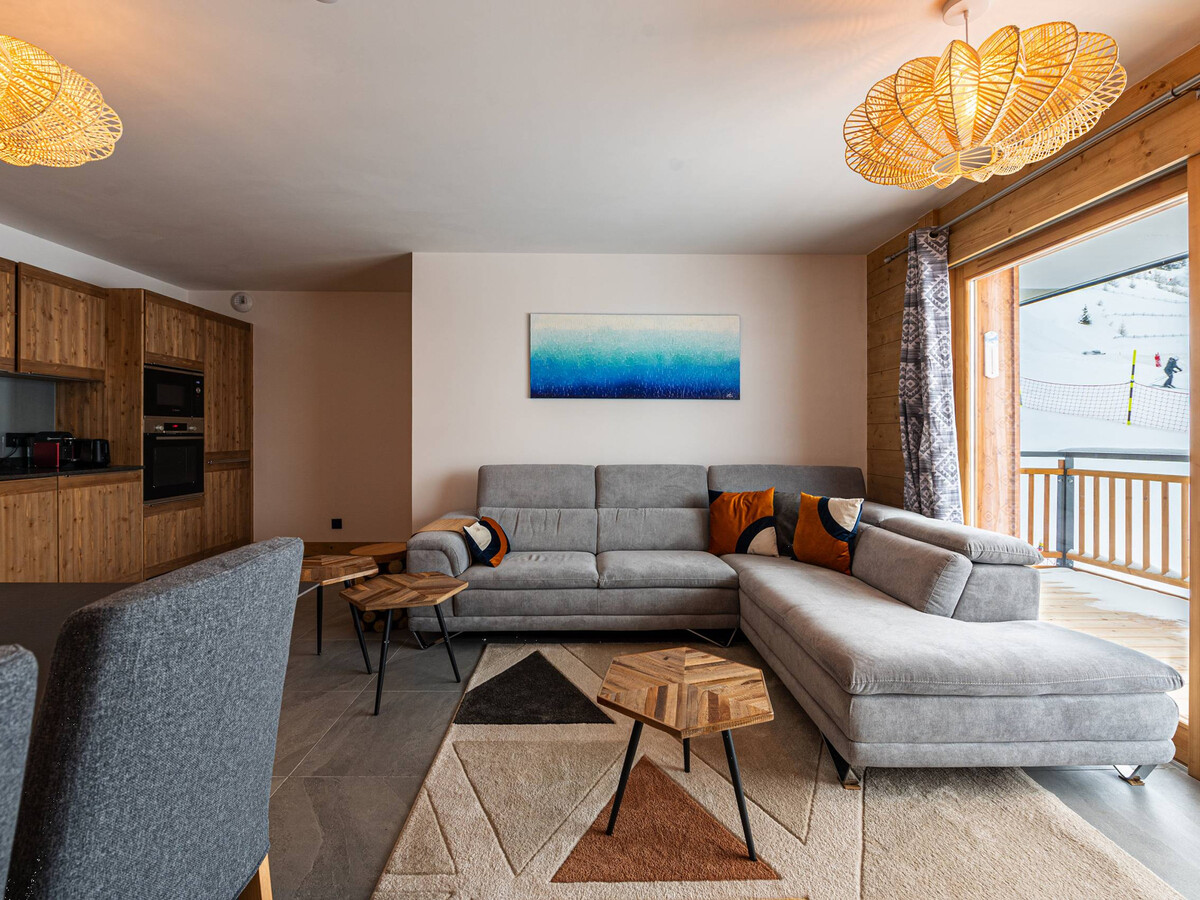 Appart 88m² 8p, skis aux pieds, vue Mont Blanc - Photo 2