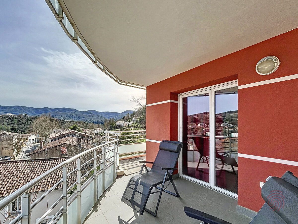 F3 climatisé 65m² terrasse vue montagnes à Lamalou-les-Bains - Photo 25