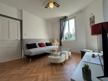 Gîte 4 pers. entre canal et Loire, jardin 600m² : photo 8