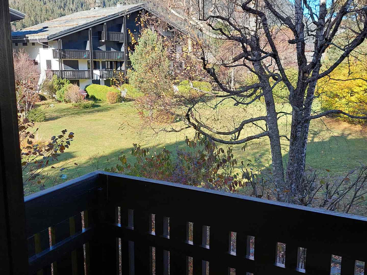 Studio rénové 26m² vue Aiguille des Drus à Chamonix - Photo 8