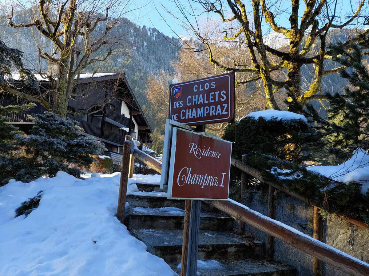 Studio rénové 26m² vue Aiguille des Drus à Chamonix - Photo 12