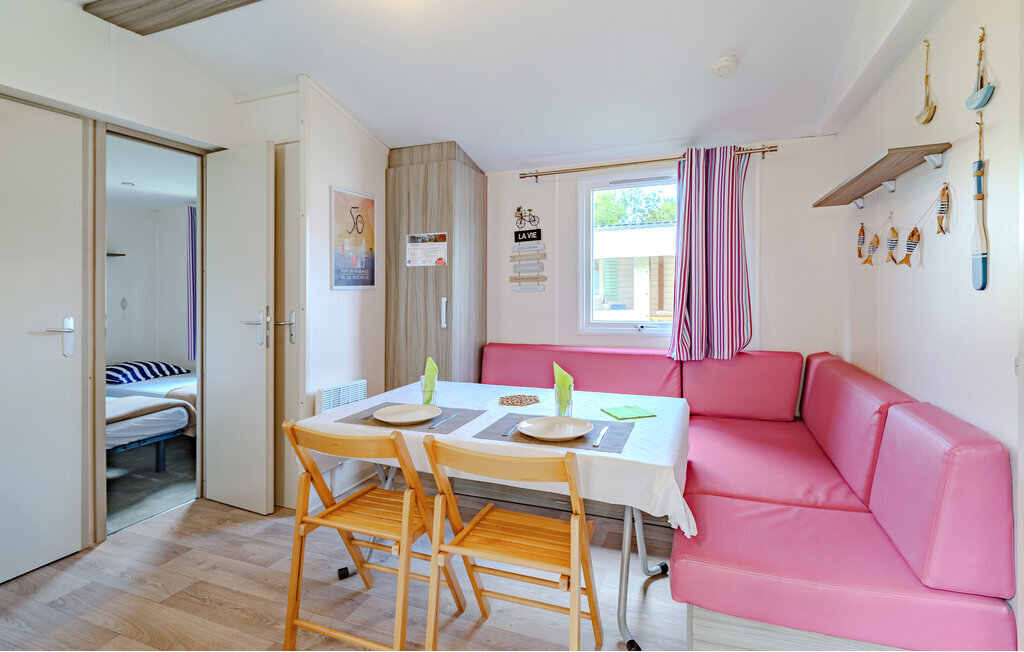 Mobil-home 6 pers. avec piscine chauffée à Saint-Georges-de-Didonne - Photo 3
