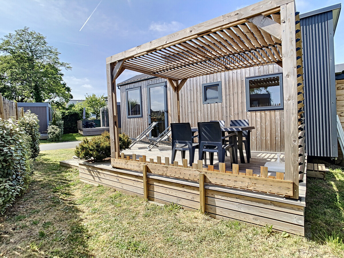 Tiny House bois avec terrasse à Jullouville, 200m plage - Photo 9