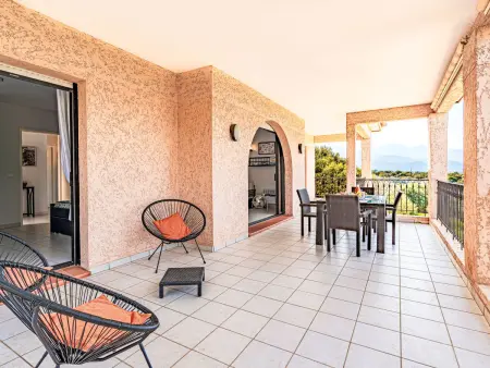 Appartement Giulia II à Lumio, terrasse vue mer : photo 20