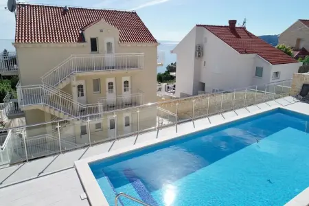 Location appartement à Mlini, Villa Samba - Comfort One Two-Bedroom Apartment with Balcony and Sea View - gasi se