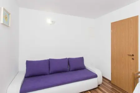 Location appartement à Mlini, Apartments Djurkovic - One-Bedroom Apartment with Shared Terrace and Sea View