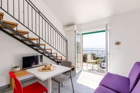 Location appartement à Cavtat, Apartments Villa Lukas - ''No.11'' Gallery Studio Apartment with Balcony and Sea View