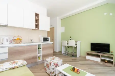 Location appartement à Mlini, Apartments Marmo - Deluxe One Bedroom Apartment with Balcony and Sea View (Apartman 4)