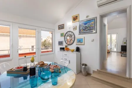 Location appartement à Mlini, Apartments Subrenum - Comfort Two Bedroom Apartment with Terrace and Sea View (A2)