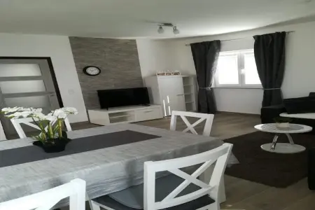 Location appartement à Karlobag, Apartment Villa Bijele Stijene - Two Bedroom Apartment with Terrace and Sea View