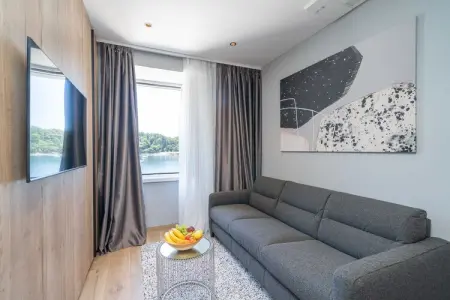 Location appartement à Cavtat, Apartments Villa Royale - Deluxe One Bedroom Apartment with Sea View