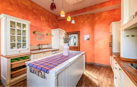 Manoir avec atrium, piscine privée pour 17 personnes : photo 5