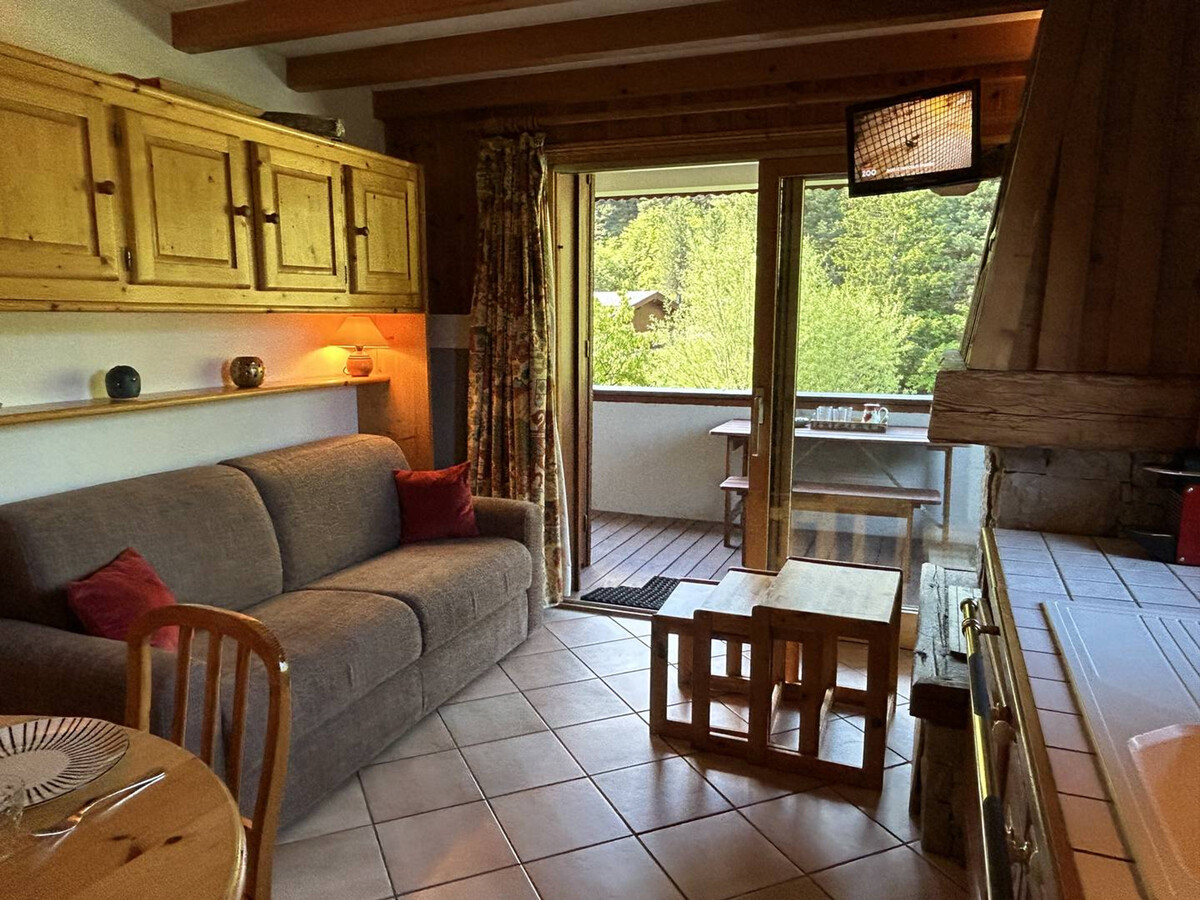 Appart 4 pers. Méribel : balcon vue, cuisine équipée - Photo 2