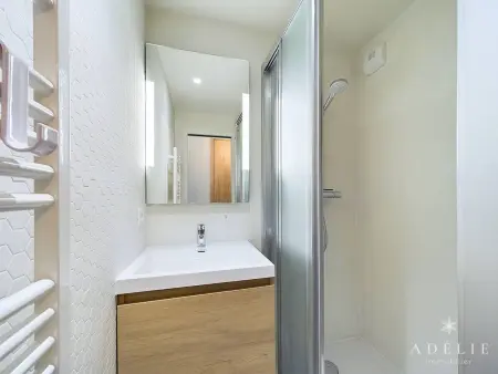 Studio 26 m² rénové, terrasse sud, 200 m des pistes : photo 8
