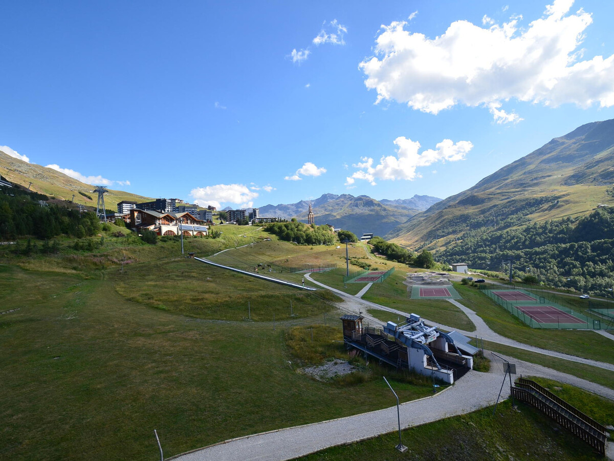 Studio cabine 4 pers, balcon, vue pistes aux Menuires - Photo 8