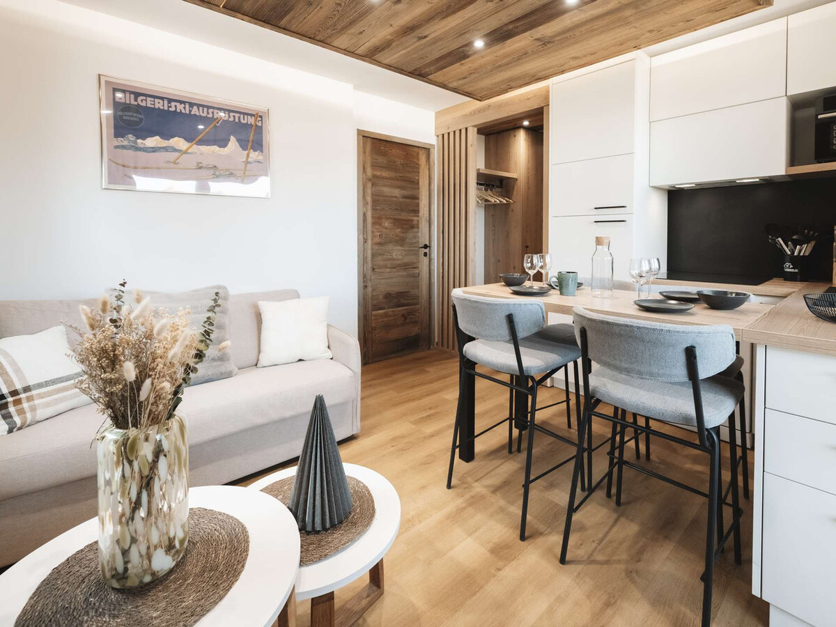 Appart 4 pers rénové, accès direct pistes à Val Thorens - Photo 10