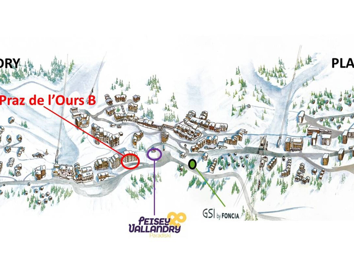 Duplex 2 pièces 6 pers. à Vallandry - Animaux admis - Photo 15