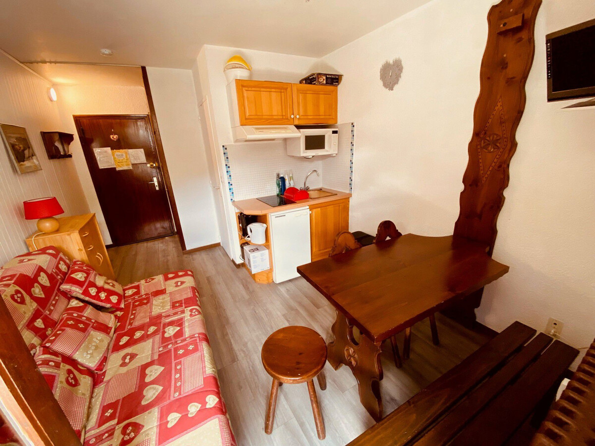 Studio 16 m² balcon sud à 250 m des pistes - Photo 2