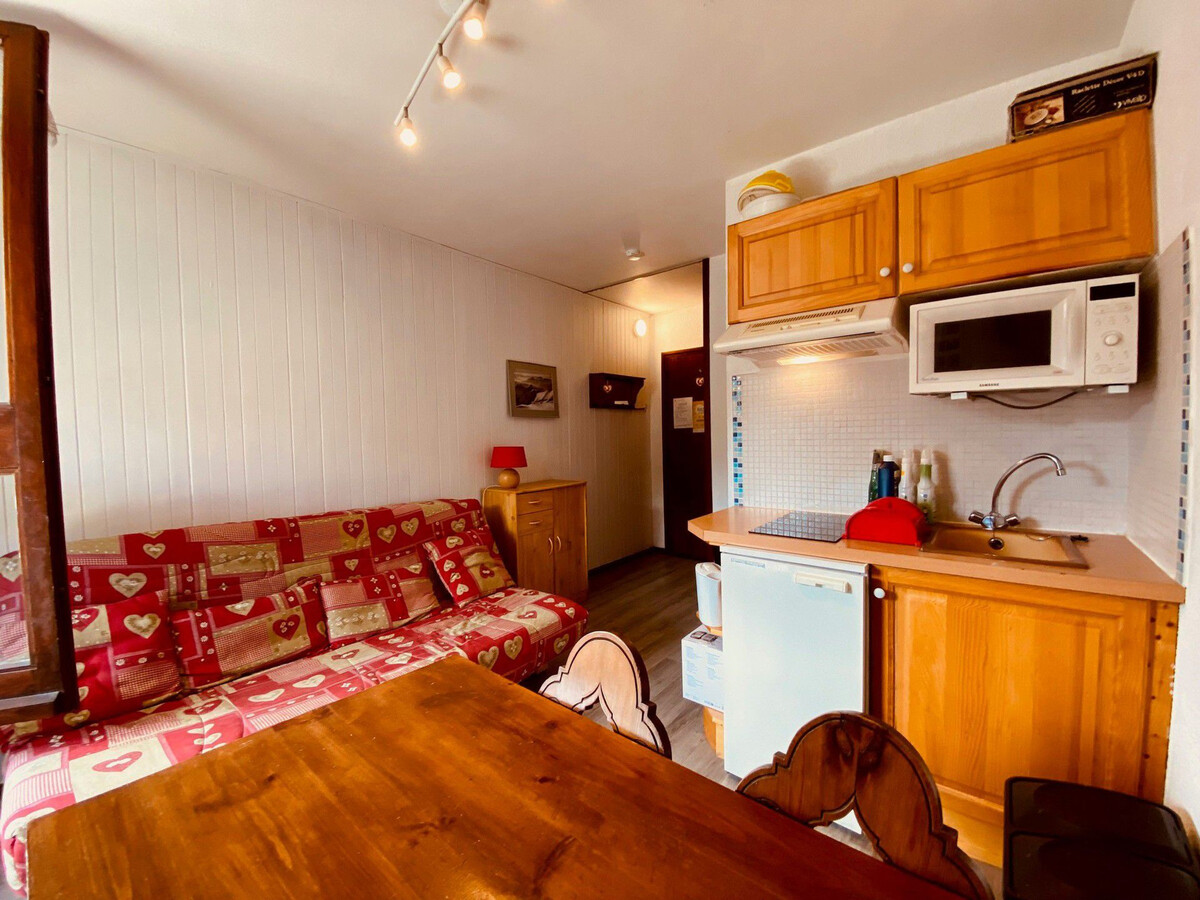 Studio 16 m² balcon sud à 250 m des pistes - Photo 3