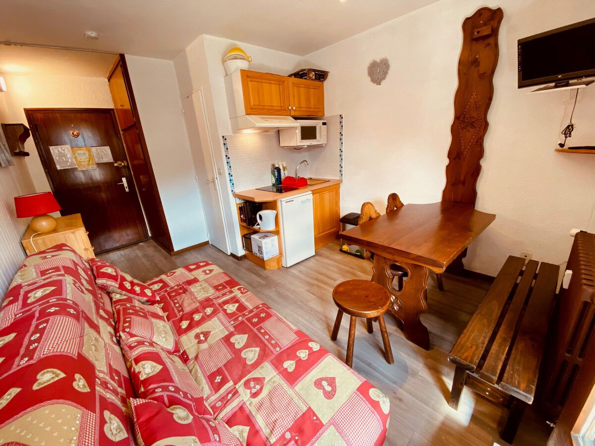 Studio 16 m² balcon sud à 250 m des pistes - Photo 4