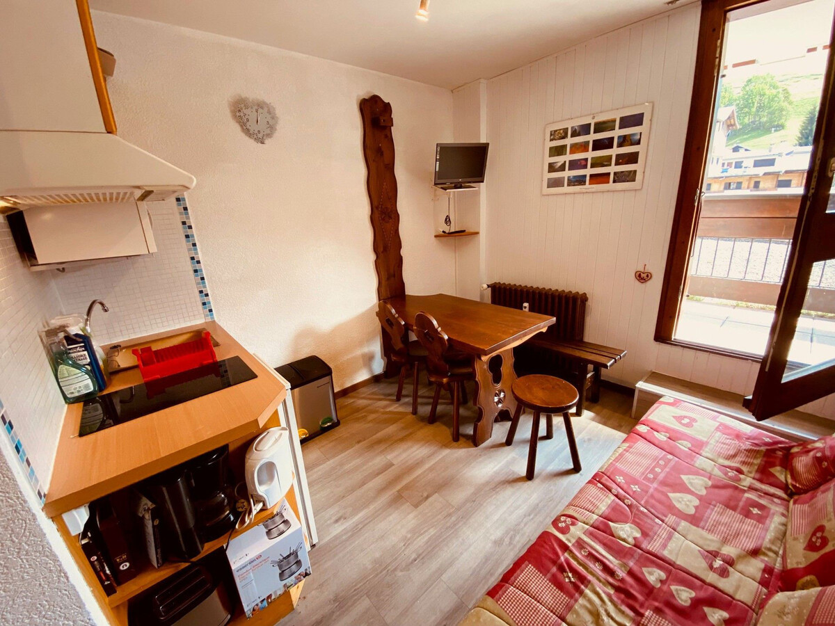 Studio 16 m² balcon sud à 250 m des pistes - Photo 5