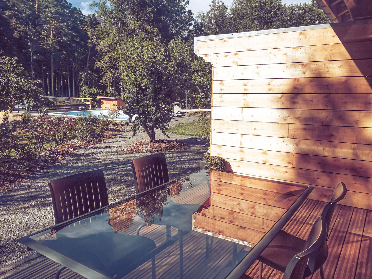 Gîte forêt avec piscine et terrasse à Saint-Rémy - Photo 6