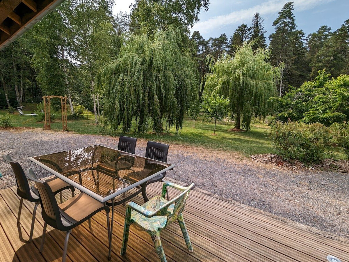Gîte forêt avec piscine et terrasse à Saint-Rémy - Photo 28