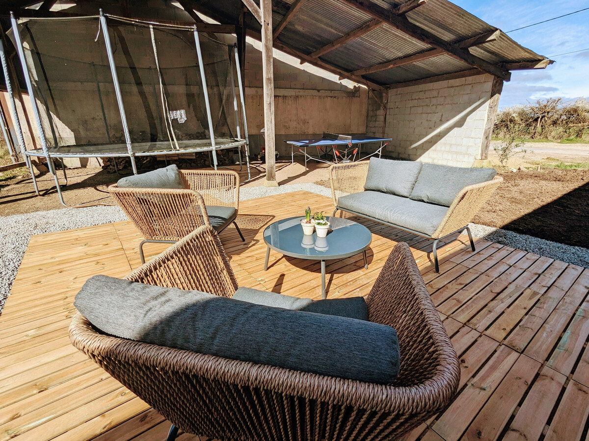 Deux maisons berrichonnes pour 16 personnes à Thenay - Photo 5