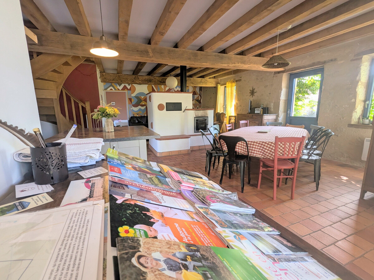 Deux maisons berrichonnes pour 16 personnes à Thenay - Photo 7