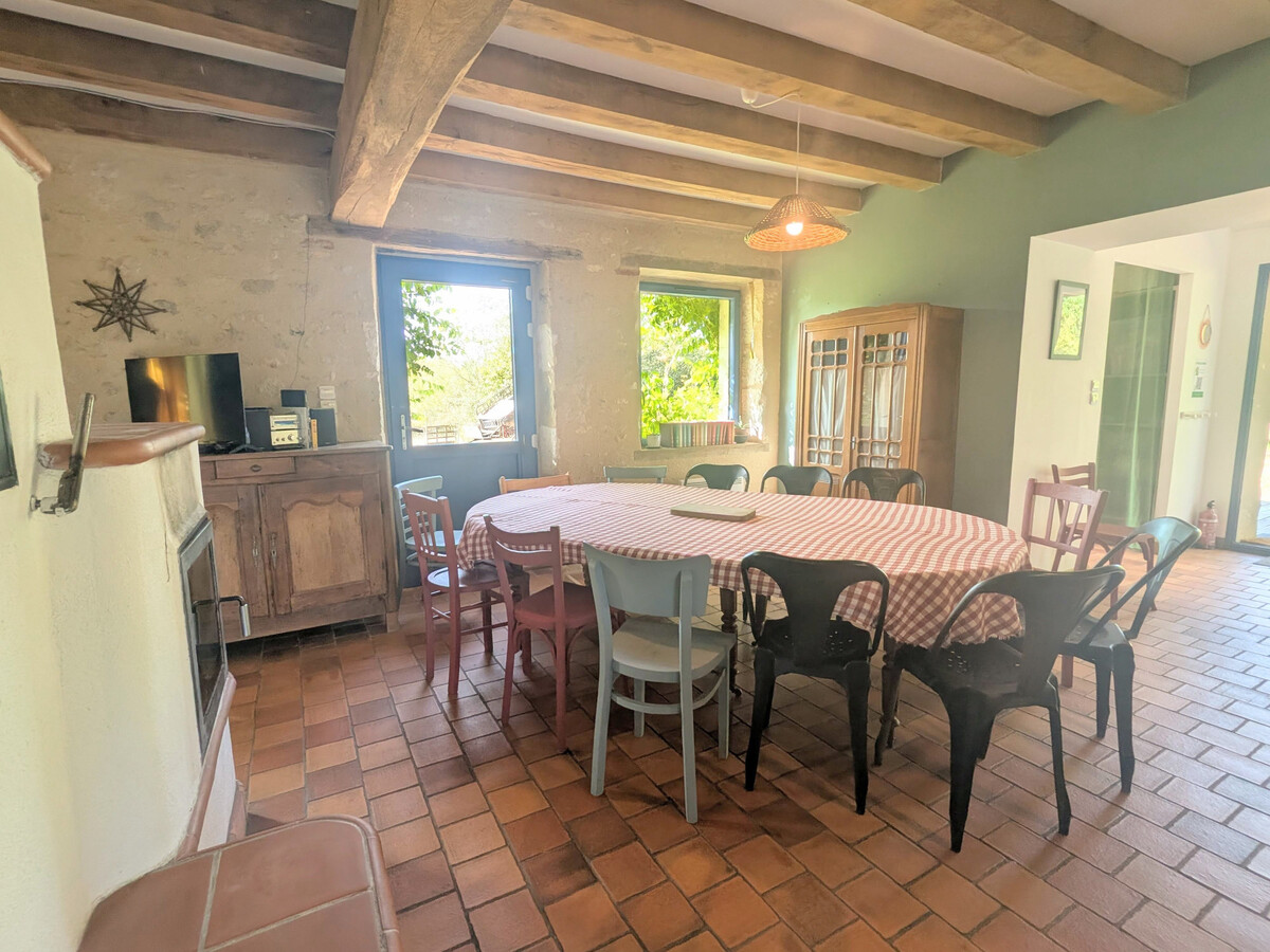 Deux maisons berrichonnes pour 16 personnes à Thenay - Photo 8