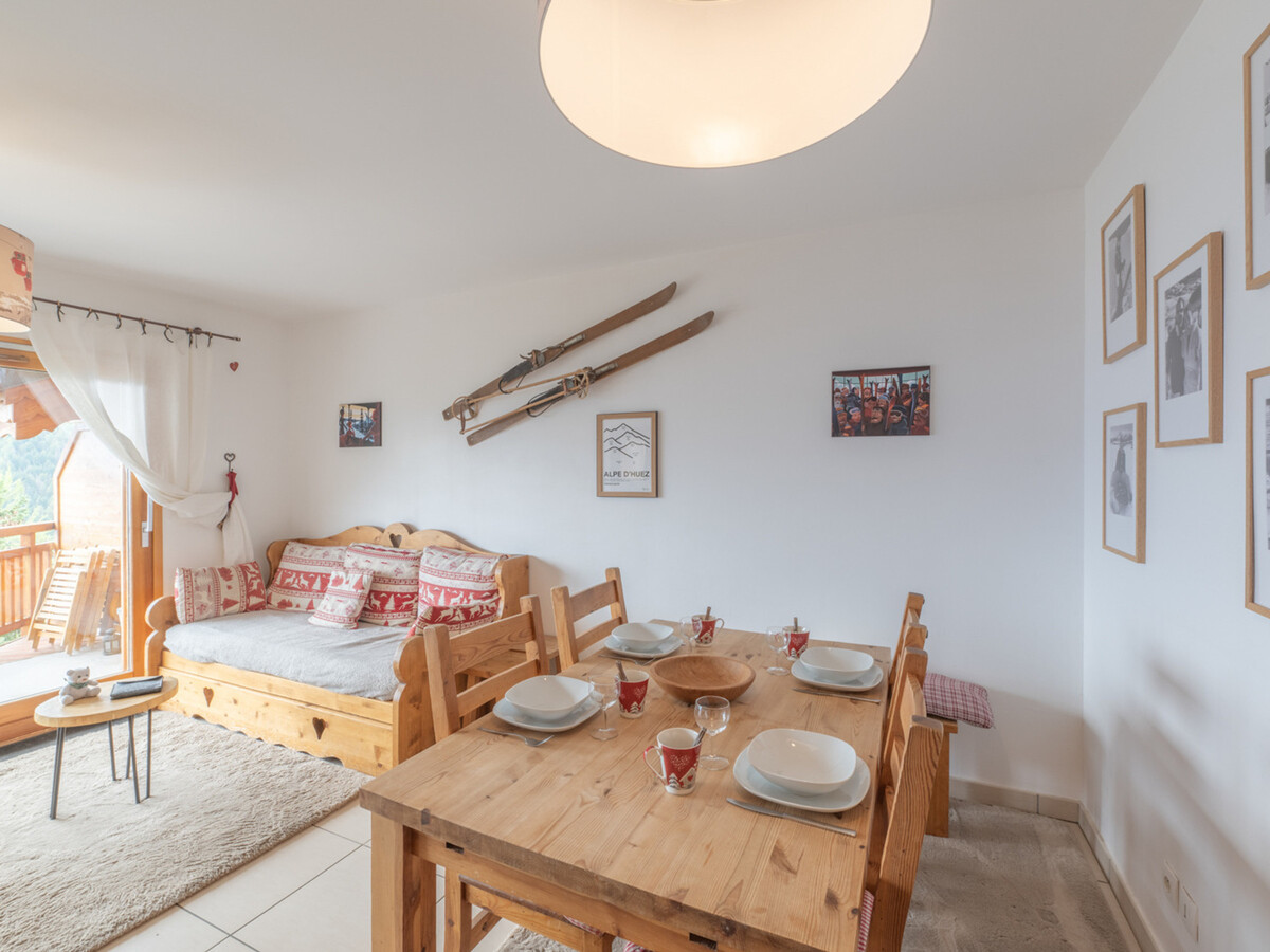Appartement savoyard 6 pers. au Vieil Alpe, balcon sud - Photo 7
