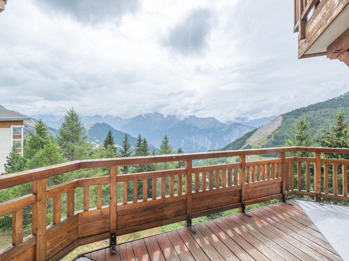 Appartement savoyard 6 pers. au Vieil Alpe, balcon sud - Photo 11