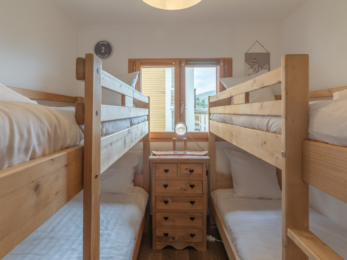 Appartement savoyard 6 pers. au Vieil Alpe, balcon sud - Photo 12
