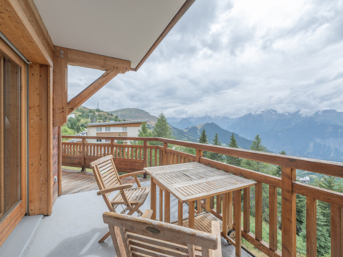 Appartement savoyard 6 pers. au Vieil Alpe, balcon sud - Photo 13