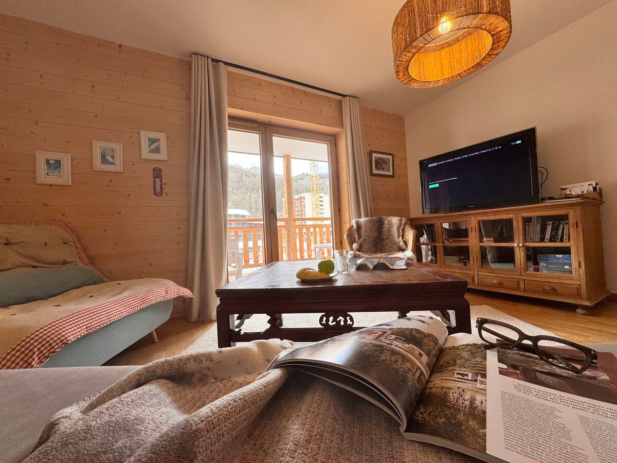 T3 4 étoiles aux pieds des pistes, Vars – Terrasse sud - Photo 7