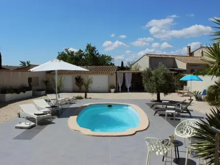 Villa Parasar avec piscine privée et cuisine d'été à Saint-Nazaire-d'Aude : photo 6