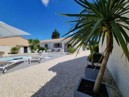 Villa Parasar avec piscine privée et cuisine d'été à Saint-Nazaire-d'Aude : photo 26