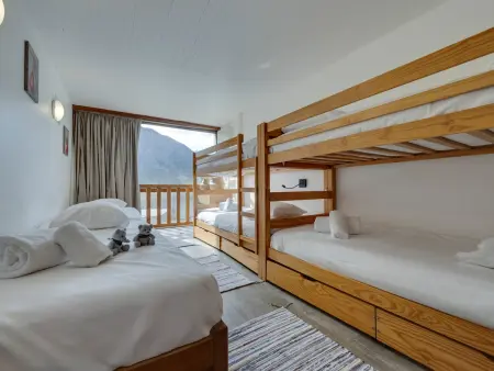 Duplex 5 pièces à Tignes Le Lac, calme, 10 personnes, 4 chambres : photo 10