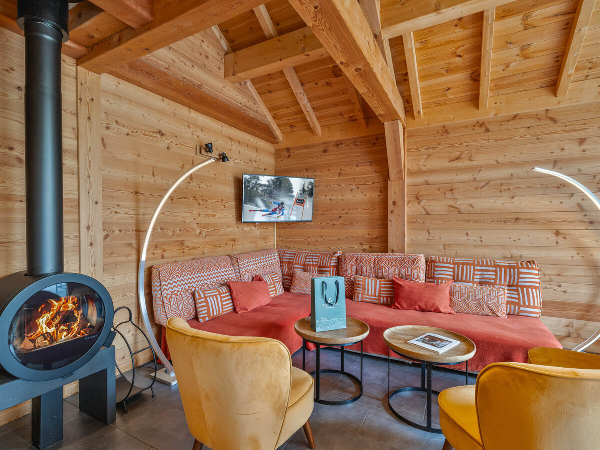 Chalet Marmotte 2 – 11 pers., baignoire balnéo et poêle - Photo 1