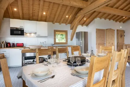Location appartement à Peisey Nancroix, Chalet à Paradiski avec spa et vue