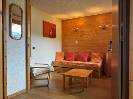 Location appartement à La Plagne Montchavin Les Coches, Duplex 3 pièces avec mezzanine, 6 pers, skis aux pieds, proche commodités