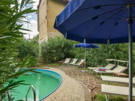 Gîte Mattonai – Ancienne ferme 9 pers., piscine, vue vallée : photo 20