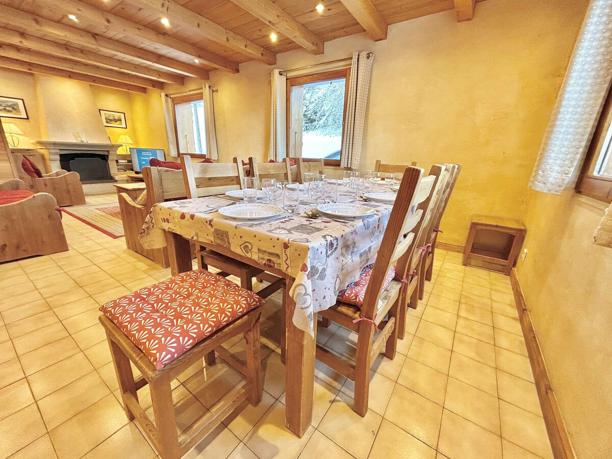 Chalet 10 pers. spa, sauna et cheminée à Notre-Dame-de-Bellecombe - Photo 5