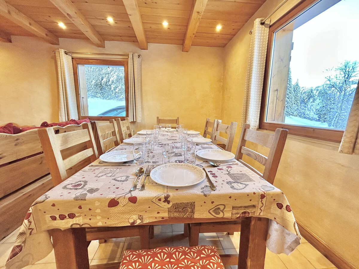 Chalet 10 pers. spa, sauna et cheminée à Notre-Dame-de-Bellecombe - Photo 6