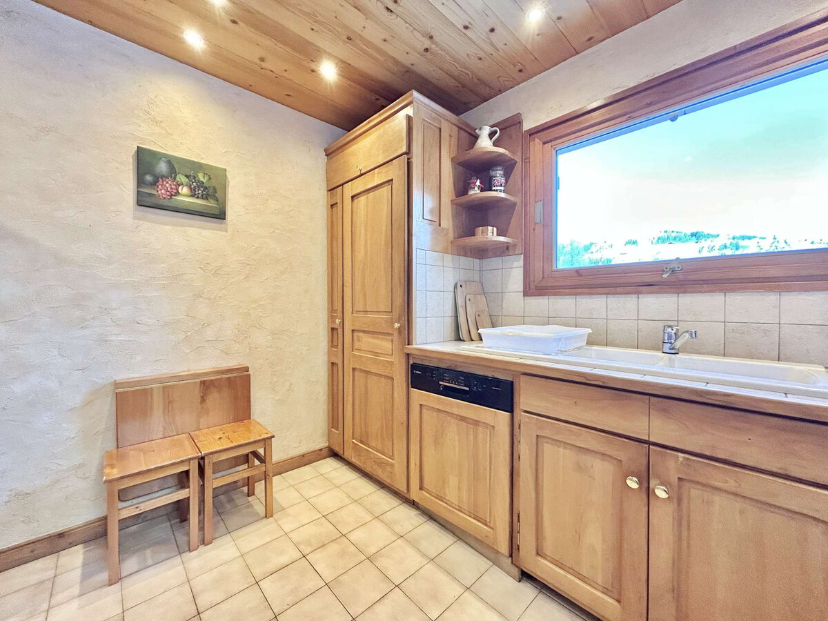 Chalet 10 pers. spa, sauna et cheminée à Notre-Dame-de-Bellecombe - Photo 12