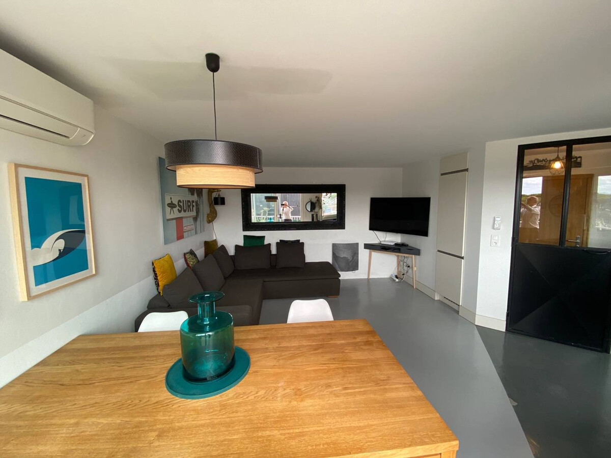 T3 climatisé vue mer, terrasse 14m², parking privé - Photo 22