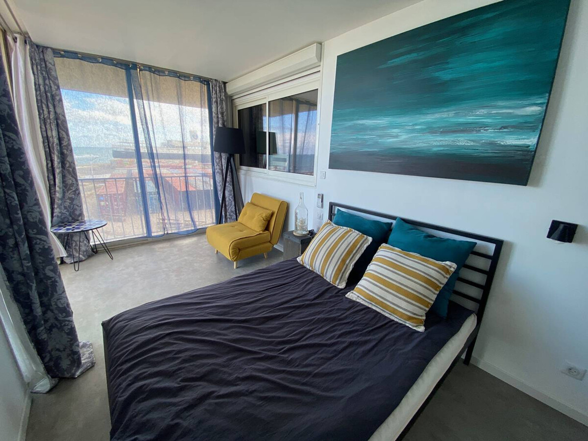 T3 climatisé vue mer, terrasse 14m², parking privé - Photo 23
