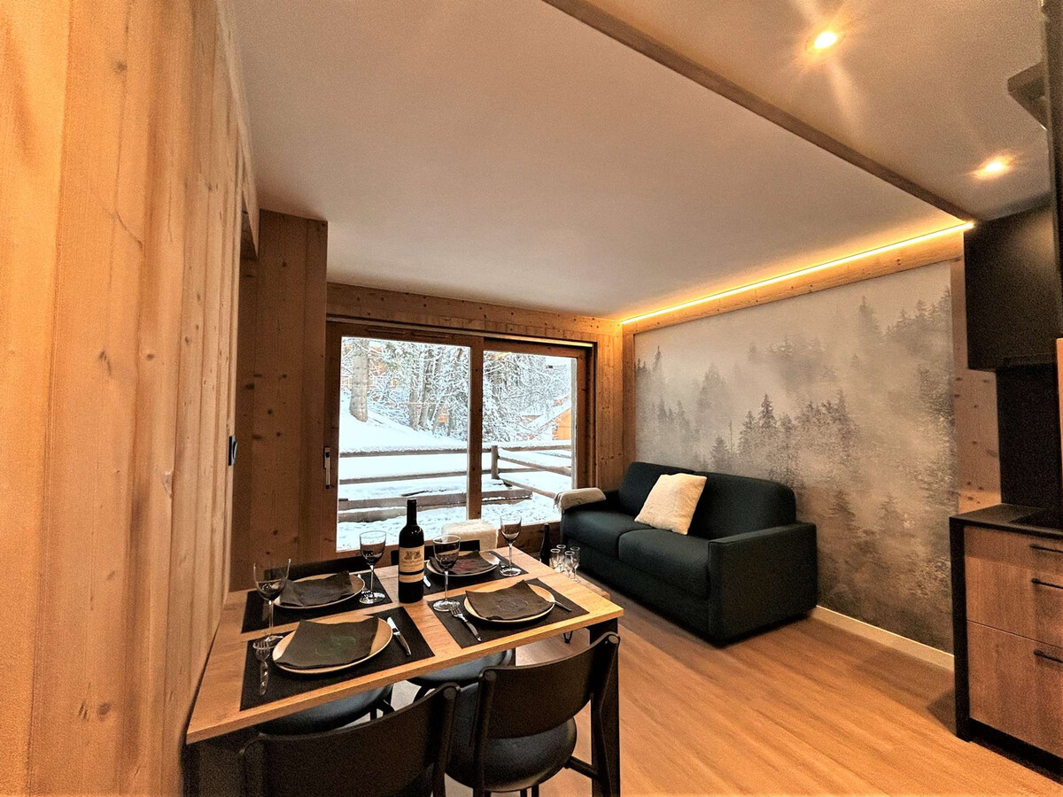 Appartement 2 pièces cabine avec balcon Sud - Méribel - Photo 7