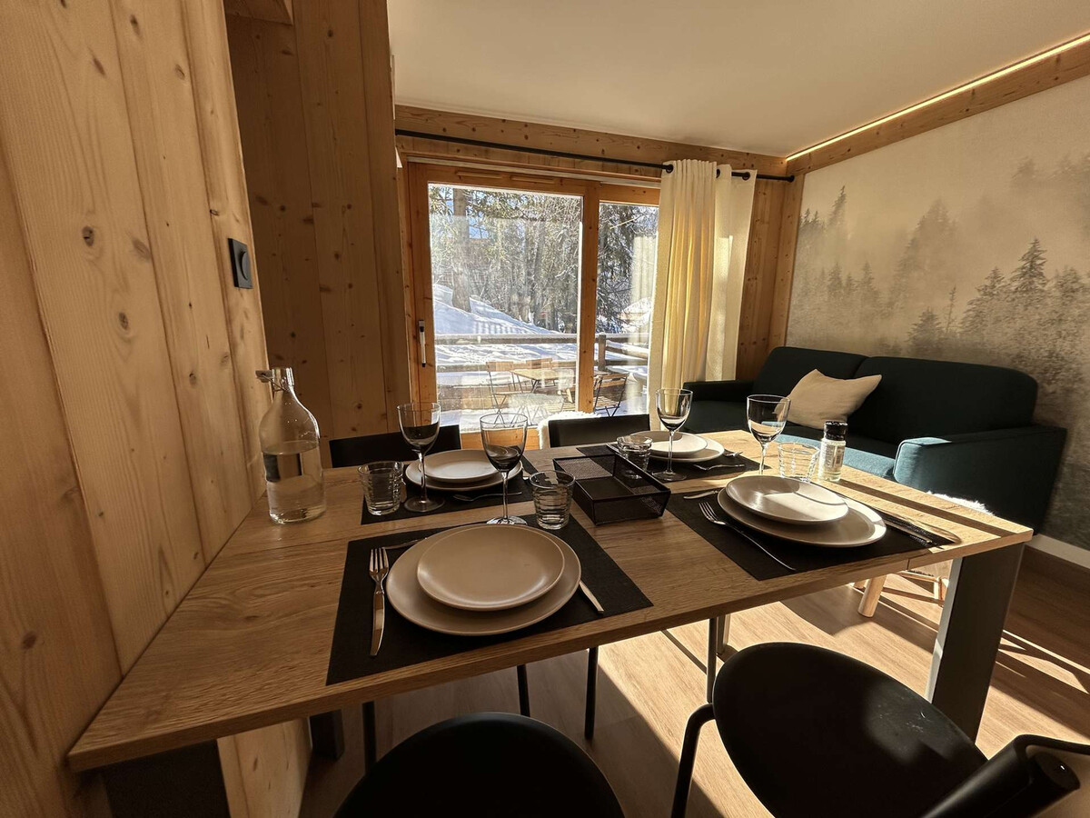 Appartement 2 pièces cabine avec balcon Sud - Méribel - Photo 8