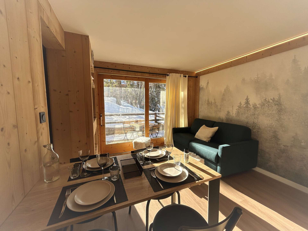 Appartement 2 pièces cabine avec balcon Sud - Méribel - Photo 13